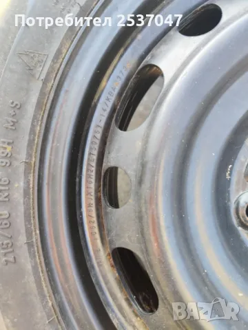 Гуми с джанти MAZDA 215/60/16, снимка 4 - Гуми и джанти - 48206978