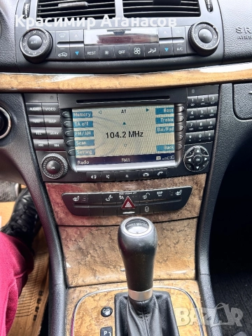 A2118204197. Мултимедия радио навигация за Мерцедес Е-класа W211.седан комби. 2007г