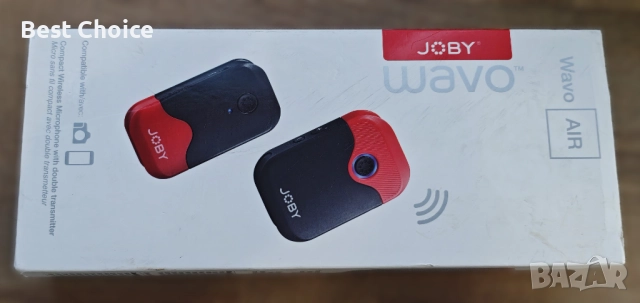 JOBY Wavo AIR, компактна безжична микрофонна система с двоен предавател
