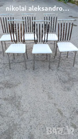 трапезни столове 6 бр, снимка 1