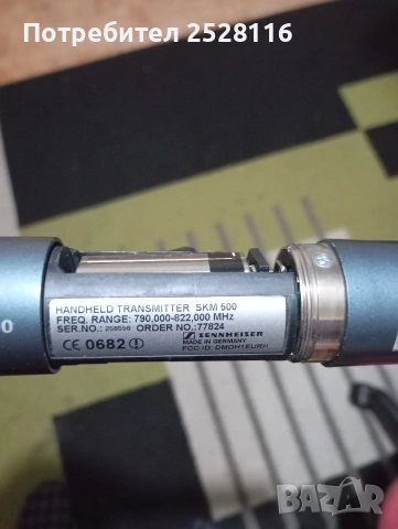 Професионален безжичен микрофон Sennheiser , снимка 4 - Микрофони - 53124214