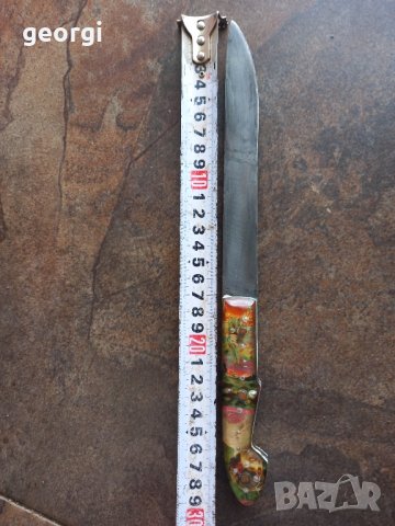 стар български нож ръчна изработка , снимка 10 - Ножове - 41769904