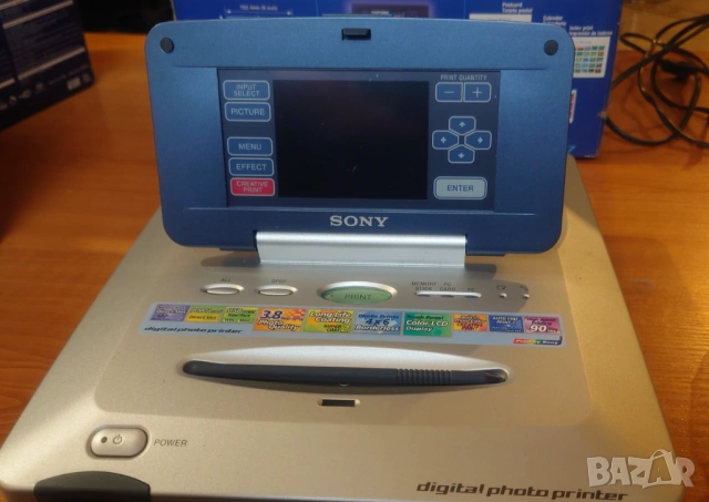 Фотопринтер Sony DPP-SV77, снимка 5 - Фотоапарати - 53585898