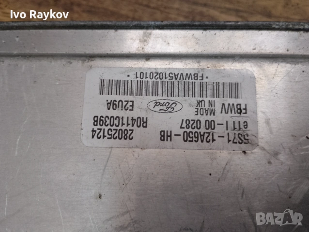 Компютър двигател 5S71 12A650 за FORD MONDEO Mk III ,  5S71-12A650-HB, снимка 6 - Части - 53727405