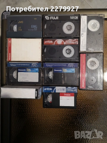 Изкупуване на ползвани и нови VHS C касети