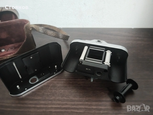 Ретро камери  COMPUR Erkos Anastigmat,Zeiss Ikon VEB TAXONA Germany, снимка 17 - Фотоапарати - 46320450