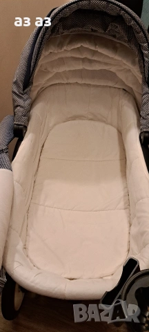 Комбинирана детска количка с всички екстри 3в1-дъждобран,човалчета,комарник,чанта..., снимка 6 - Детски колички - 53602340