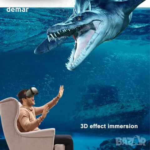 3D VR регулируеми очила за виртуална реалност 5-7 инча, за IOS Android, снимка 8 - 3D VR очила за смартфон - 51215730