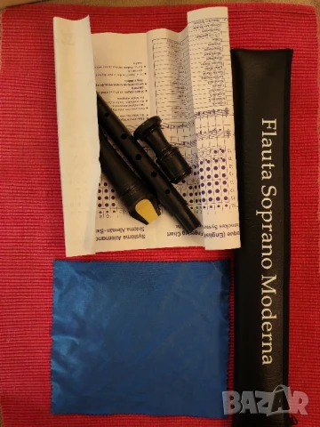 Съвременна сопрано флейта. , снимка 9 - Духови инструменти - 50972649