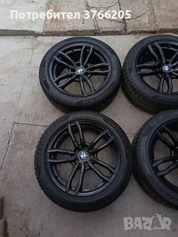 18ки джанти 5x112 със зимни гуми Pirelli BMW, AUDI, VW, Mercedes...., снимка 2 - Гуми и джанти - 56200332