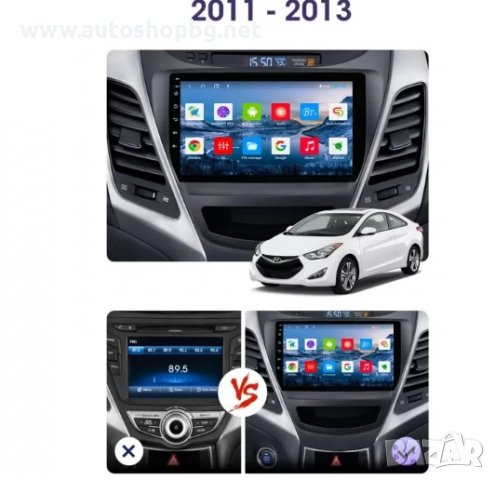 HYUNDAI ELANTRA 2011-2013 - 9'' НАВИГАЦИЯ, снимка 3 - Аксесоари и консумативи - 38950013