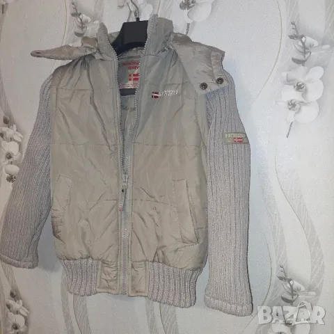 детско яке -елече GEOGRAPHICAL NORWAY  Depose 2 в 1 размер М , снимка 6 - Детски якета и елеци - 48229028