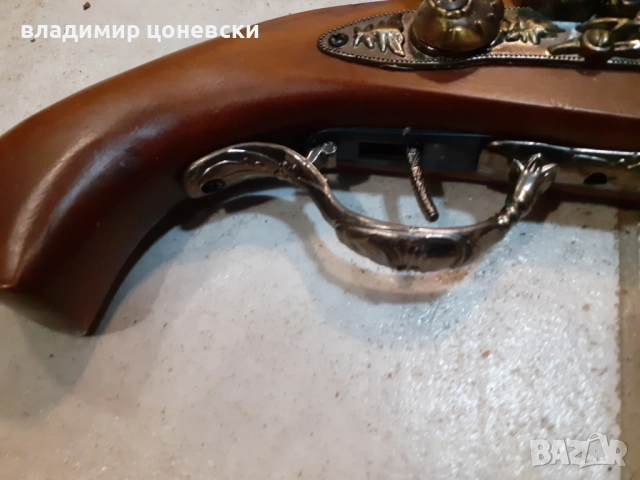 Красив кремъчен пистолет,пищов,оръжие, снимка 6 - Колекции - 52334738