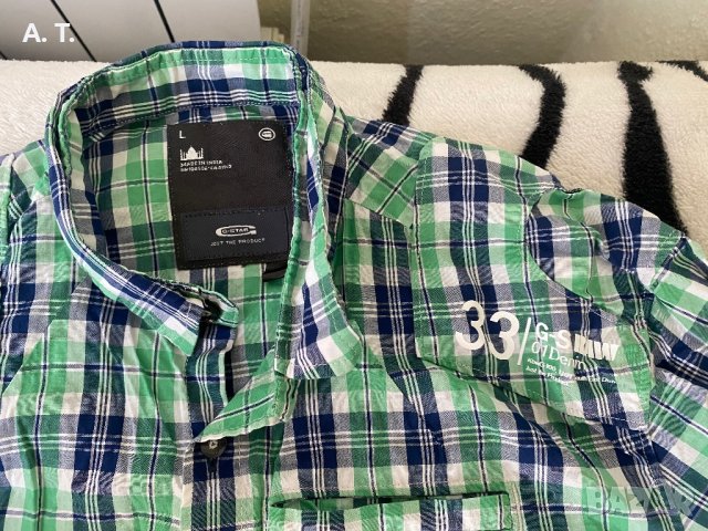 Оригинална ризка G-Star s-m, снимка 3 - Ризи - 40276587