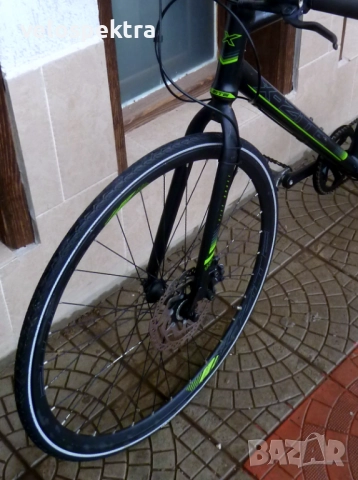 ЕксЗайт Спорт ! Трекинг-Фитнес велосипед ! 1х8 скорости ! Хидравлики диск !, снимка 3 - Велосипеди - 52334944