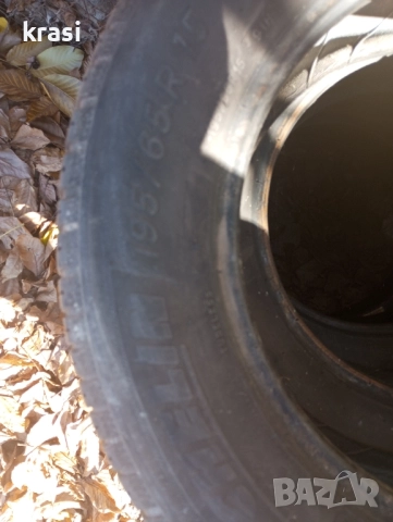 Зимни Мишелин Кросклимат 195/65/15, снимка 2 - Гуми и джанти - 52254603