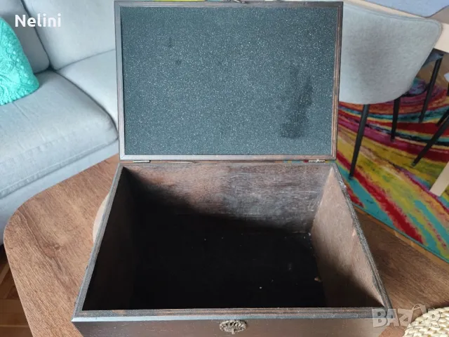 Голяма кутия от дърво , снимка 4 - Декорация за дома - 50053593