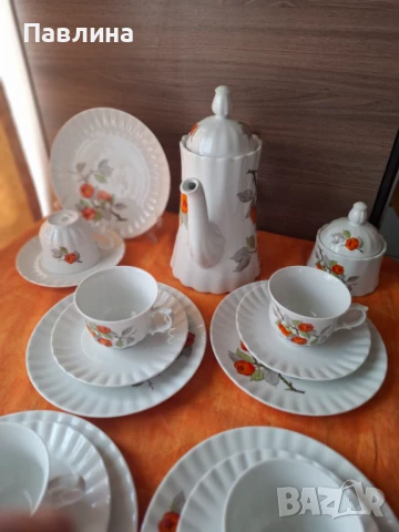 Баварски порцеланов сервиз, снимка 11 - Сервизи - 51222061
