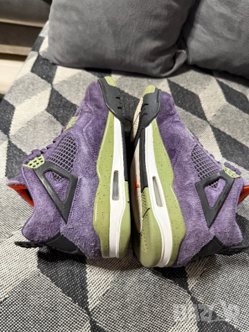 Nike Air Jordan 4 Retro Canyon Purple, снимка 7 - Маратонки - 52447517
