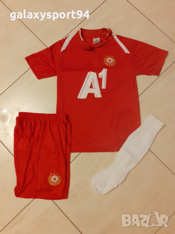 Детски екип ЦСКА БЪЛГАРИЯ  + Чорапи 53.99лв Промо  с топка 59.99лв