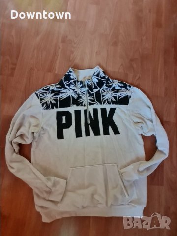 PINK ,VICTORIA'S SECRET оригинална спортна бяла блуза, снимка 4 - Спортни екипи - 34783700