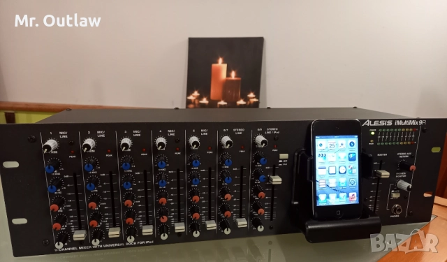 ALESIS iMultiMix 9R + iPod Gen4 - 8G