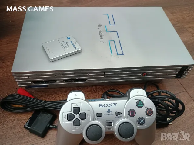 PS2 Fat Silver Edition+ Подарък!