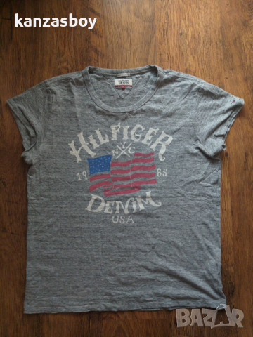 tommy hilfiger - страхотна мъжка тениска, снимка 5 - Тениски - 36261984
