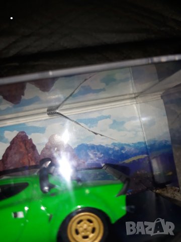 Lancia Stratos HF 1974 GREEN VERDE . Serie Oro. 1.43 Edison , снимка 12 - Колекции - 34835942