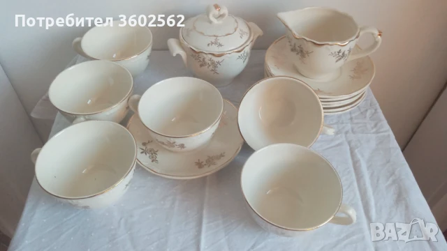 Сервиз за кафе фин порцелан