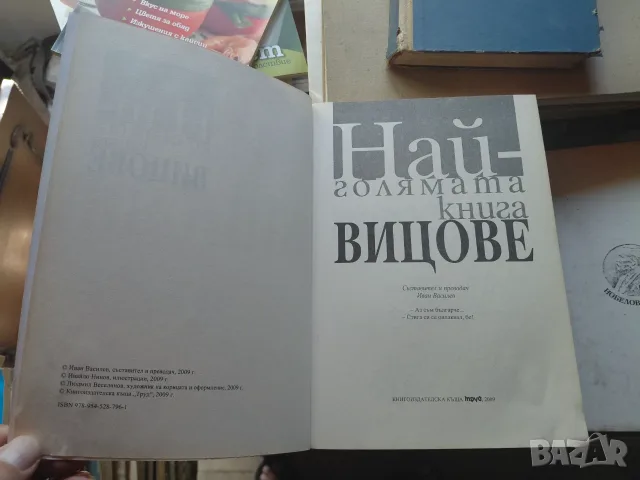 Най-голямата книга вицове, снимка 2 - Специализирана литература - 55752002
