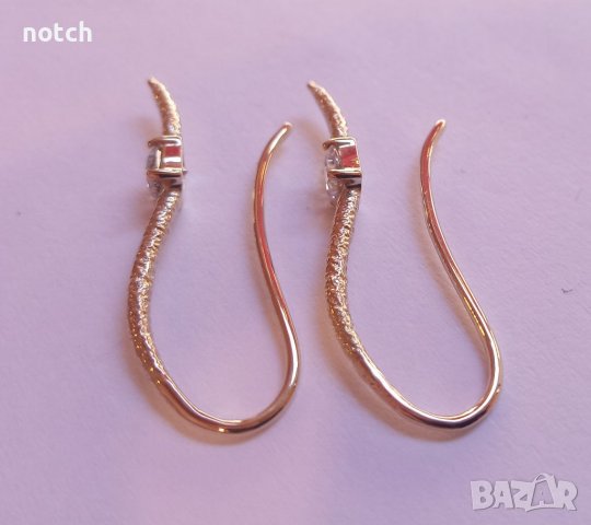 Златни обеци, снимка 4 - Обеци - 40045528