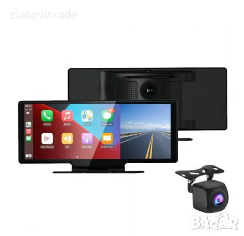 Преносим Carplay и Android Auto с DVR и AHD задна камера, снимка 10 - Навигация за кола - 48368567