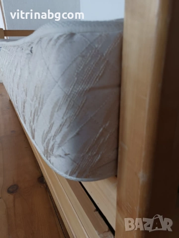 Легло тип ”Сандвич”от масив, снимка 2 - Спални и легла - 53853477