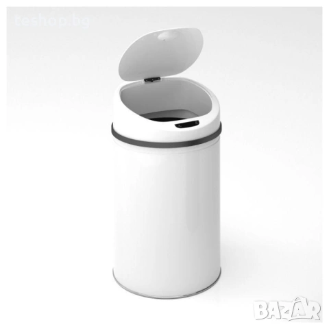 Кош за отпадъци бял автоматичен със сензор 30 литра -50 % от цената, снимка 4 - Други - 53745940