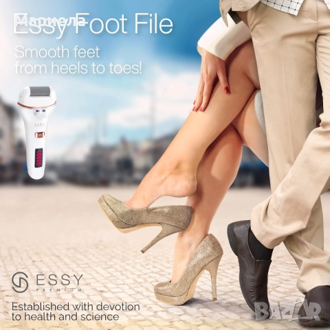 Електрическа пила за пети Essy , 5 ролки, снимка 4 - Други - 53536449