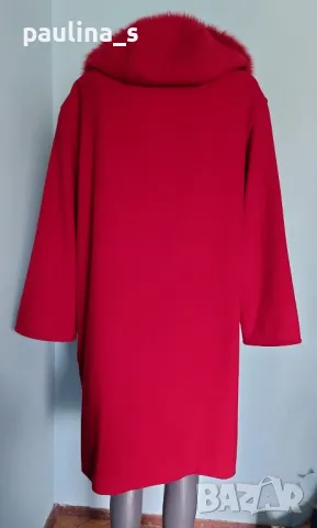 Винтидж аутлет / 2 бр. Вълнено палто с естествена кожа с косъм "Rue de Grenelle" и "Antoinette", снимка 5 - Палта, манта - 47980241