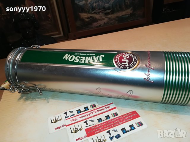 JAMESON METAL-ПРАЗНА КУТИЯ ЗА КОЛЕКЦИЯ 1704231457, снимка 6 - Колекции - 40389350