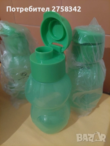 детско шише за вода Eco Tupperware, снимка 2 - Други - 53639688