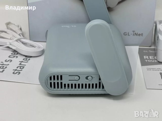 OpenWRT рутер Gl.iNet Beryl AX AX3000 Wi-Fi 6, снимка 3 - Рутери - 52459674