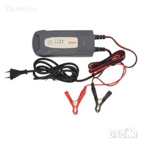 12V BOSCH Зарядно за акумулатор 3.5A, снимка 4 - Аксесоари и консумативи - 53129558