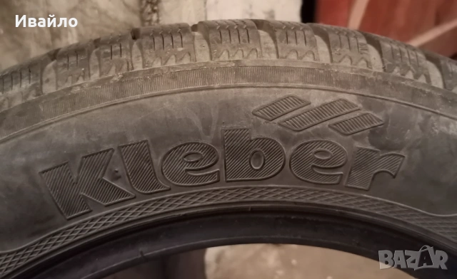 Продавам 4 броя Зимни гуми 185.65.15 на 1 сезон дот 2019 Kleber , снимка 3 - Гуми и джанти - 53244918
