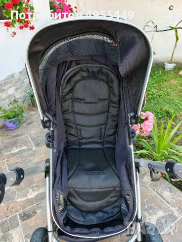  i-Safe System Black Trio Travel System 3-в-1 – комбинирана бебешка количка с кош/седалка, кошче за , снимка 14 - Детски колички - 56194526