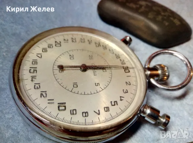 СЛАВА 20 КАМНЕЙ СДЕЛАНО в СССР Стар ГОЛЯМ ПРОФЕСИОНАЛЕН РУСКИ СПОРТЕН ХРОНОМЕТЪР РЯДЪК МОДЕЛ 47808, снимка 8 - Антикварни и старинни предмети - 48288670