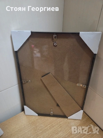 Чисто нов комплект от две черни рамки за снимки, сертификати или постери с размер 21×30см, снимка 2 - Други стоки за дома - 53596084