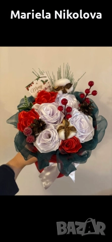 Коледен букет вечен