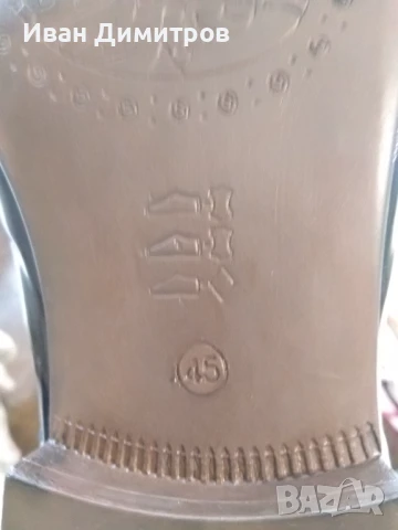 Официални мъжки обувки Bellagio №45, от абитуриентския бал, снимка 9 - Официални обувки - 50804083