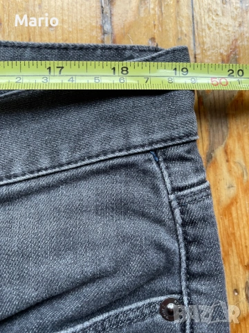 Zegna мъжки дънки сиви 38, снимка 6 - Дънки - 53683305