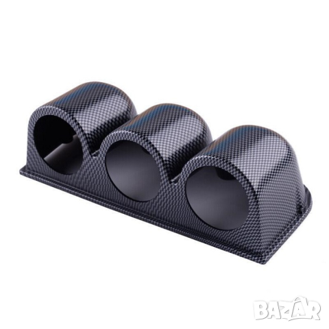 Тройна стойка за измервателни уреди за табло, снимка 3 - Аксесоари и консумативи - 44647524