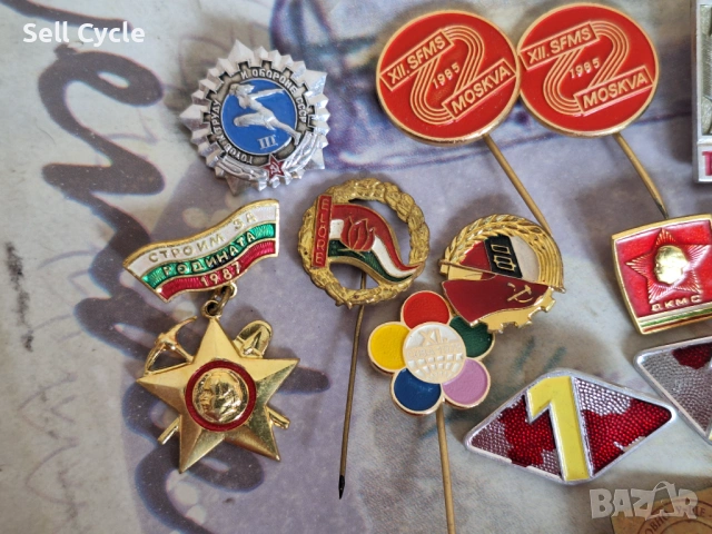 ✅МАЛКА КОЛЕКЦИЯ ЗНАЧКИ❗, снимка 4 - Колекции - 53134873